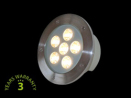 CAS 6, LED med 15-45� spridning, IP-65 klassad, varmvit 3150K