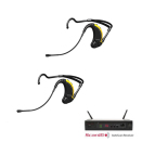 EVO System med 2 Headset och 1 mottagare f�r Fitness och Dans instrukt�rer