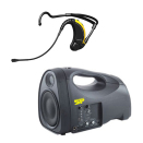 Group.X EVO Lite, b�rbar batteridriven musikanl�ggning med tr�dl�st EVO headset