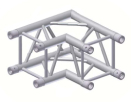 Alur Solutions h�rn 90� - KN-22 - 4-punktstross - utm�rkt tross system f�r m�ssmonter applikationer och butiks installationer