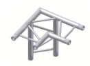 Alur Solutions horisontellt 3-v�gs h�rn 90� f�r ben- K-30 - 2-punktstross - tross system f�r medelstora applikationer av permanenta och tillf�lliga konstruktioner