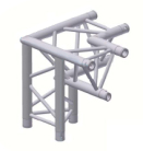 Alur Solutions 3-v�gs h�rn 90� v�nster spets ner�t - K-30 - 3-punktstross - ett utm�rkt tross system f�r medelstora applikationer av permanenta och tillf�lliga konstruktioner