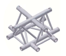 Alur Solutions 4-v�gs Tv�rstycke - K-30 - 3-punktstross - ett utm�rkt tross system f�r medelstora applikationer av permanenta och tillf�lliga konstruktioner