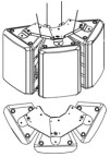 Dynacord MB 312 - 2 st Cluster plattor