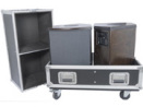 Master Audio TSX12C - Set med två aktiva högtalare och flightcase