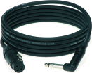 Klotz 3JA1-1A010 | 1,0m Balanserad XLR Hona -Vinklad Tele kabel