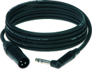 Klotz 3JB1-1A010 | 1,0m Balanserad XLR Hane -Vinklad Tele kabel