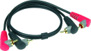 Klotz AT-CCA0050 | 0,5m vinklad RCA-RCA kabel