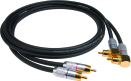 Klotz ALPA003 | 0,3m RCA-RCA kabel med vinklade RCA