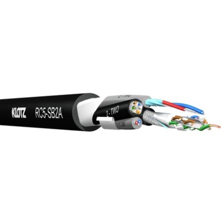 Klotz RC5-SB2A RAMCAT5 | Multi CAT5 + Digital Audio kabel fr mobilt bruk