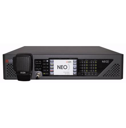 LDA NEO8060 | Central / förstärkare - talat utrymningslarm | SBSC intygad produkt