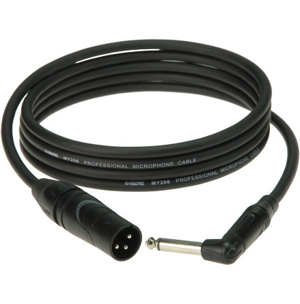 Klotz 2JB1-1A | Obalanserad XLR Hane -Vinklad Tele kabel