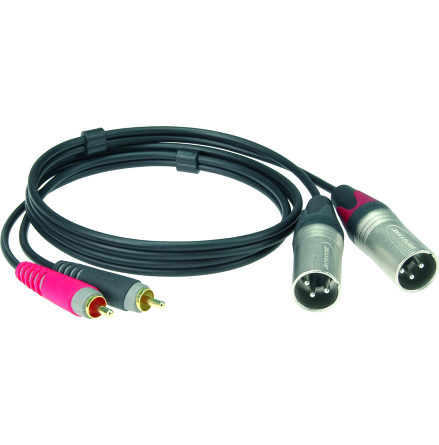 Klotz ATNCM | Kabel med RCA-XLR Hane