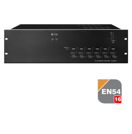 TOA VM-3360E | EN 54-16 certifierad Multifunktionell frstrkare - talat utrymningslarm