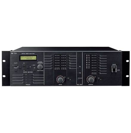 TOA D-901 | Digital moduluppbyggd 8- bus mixer