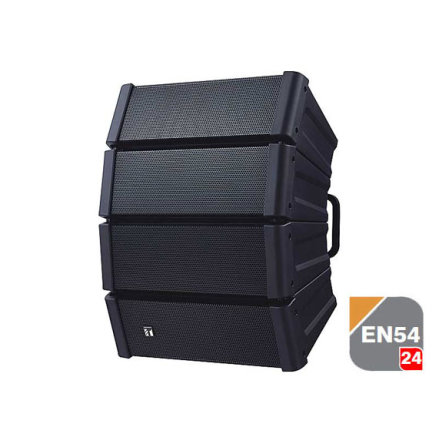 TOA HX-5B-WP EB-Q  | EN 54-24 Vdersker Svart Line Array hgtalare