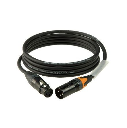 Klotz 3XM1T-M | XLR-XLR kabel med svarta kontakter